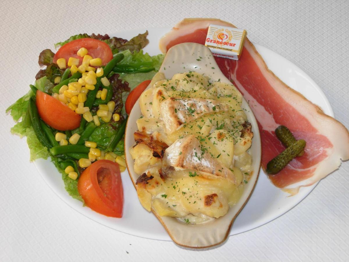 Hotel Restaurant Le Chamois 昂塞勒 外观 照片